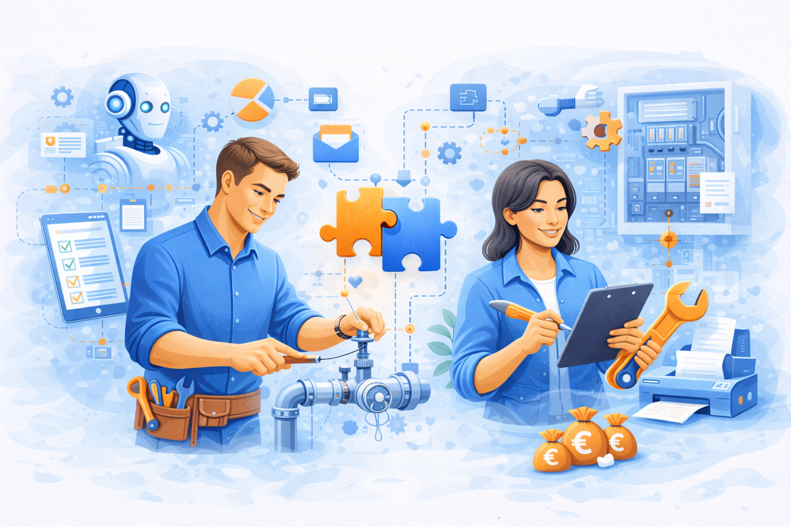 Voorbeeldfoto diensten overzicht